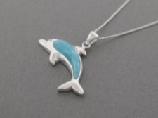 Larimar Leaping Dolphin