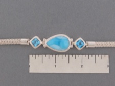 Larimar and Blue Topaz