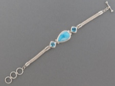 Larimar and Blue Topaz