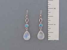 Moonstone Long Dangles