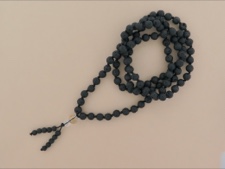 Tibetan Lava Bead Mala