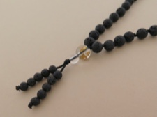 Tibetan Lava Bead Mala