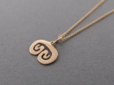 Petroglyph 14k Necklace