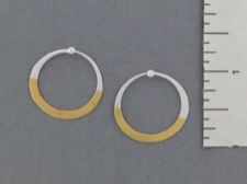 Gold Dipped Hoops