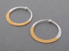 Gold Dipped Hoops