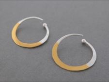 Gold Dipped Hoops