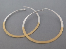 Gold Dipped Hoops