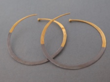 Gold Dipped Hoops