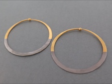 Gold Dipped Hoops