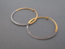 Gold Dipped Hoops