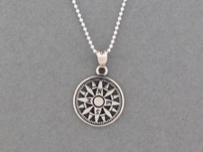 Sterling Compass Rose