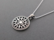 Sterling Compass Rose