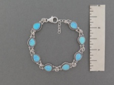 Opal Tear Bracelet