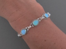 Opal Tear Bracelet