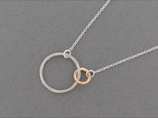 Circle Necklace Times 2