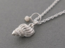 Sterling Conch Necklace