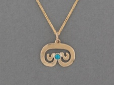 Petroglyph 14k Paraiba Blue