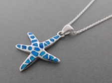 Opal Starfish Necklace