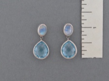 Blue Topaz Dangles