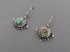 Ornate Abalone Dangle