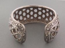 Sterling Weave Cuff