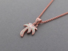 Opal Palm Necklace