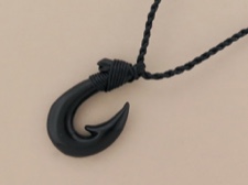 Carved Jade Fish Hook