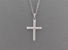 Sterling Cross Necklace