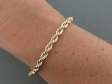 Goldfilled Rope Bracelet