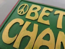 Be the Change - Deep Green Carving from Nepal