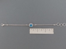 Blue Topaz Padma Bracelet