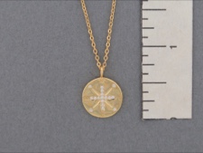 Gold Vermeil Compass Rose