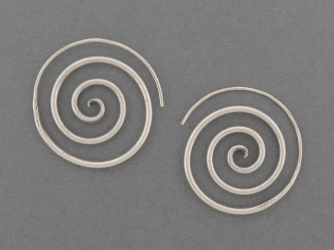 Hill Tribe Silver Spiral - Click Image to Close