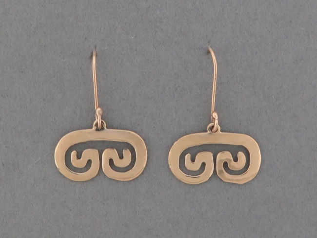 Petroglyph Wires 14kt - Click Image to Close