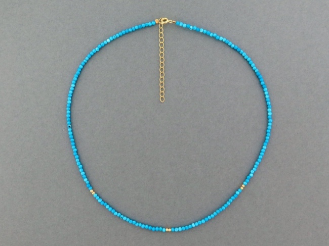 Faceted Turquoise - Click Image to Close