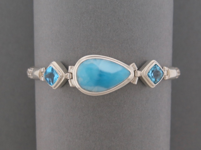 Larimar and Blue Topaz - Click Image to Close