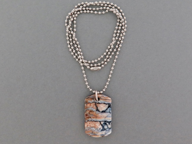 Woolly Mammoth Tooth Pendant - Click Image to Close