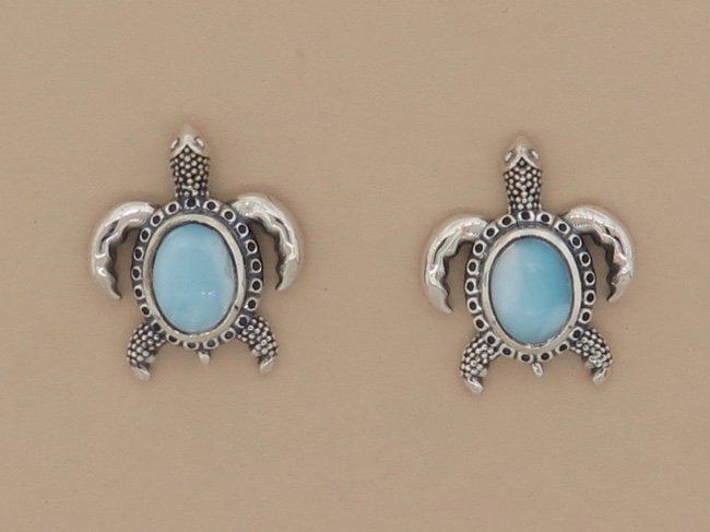 Larimar Turtle Post - Click Image to Close