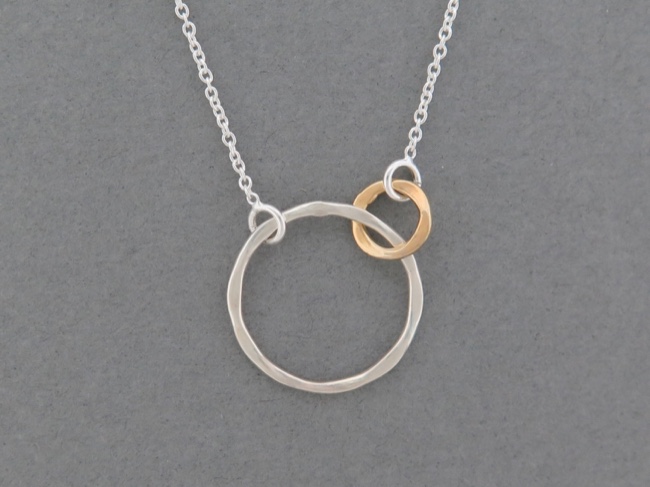 Circle Necklace Times 2 - Click Image to Close