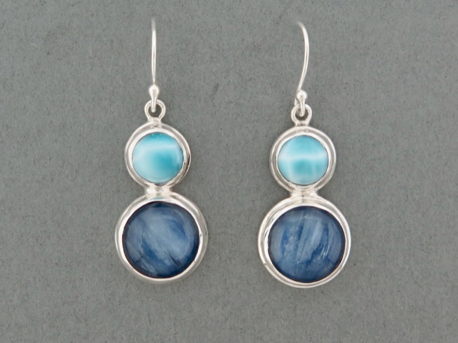 Kyanite and Larimar - Click Image to Close