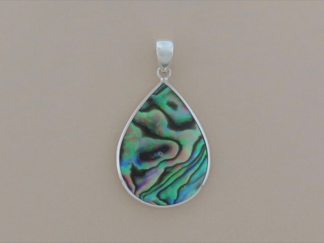 Reversible Shell Pendant - Click Image to Close