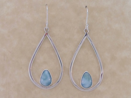 Long Tear w Larimar - Click Image to Close