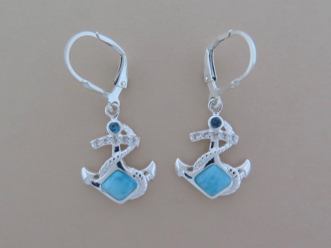 Larimar Shiny Anchor - Click Image to Close