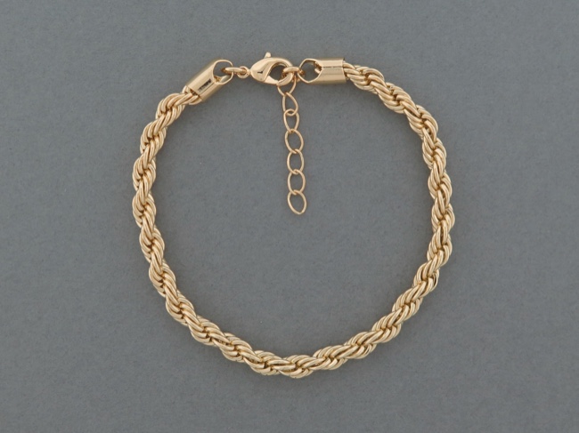 Goldfilled Rope Bracelet - Click Image to Close