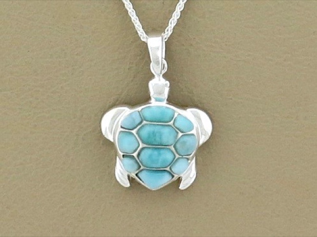 Larimar Sea Turtle - Click Image to Close