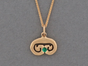 Petroglyph 14k Emerald