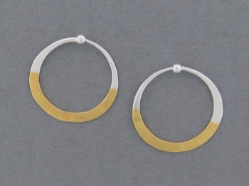 Gold Dipped Hoops