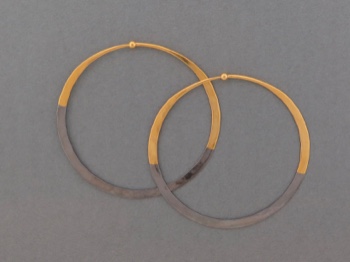 Gold Dipped Hoops