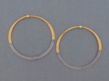 Gold Dipped Hoops