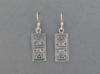 Hill Tribe Stamped Dangle